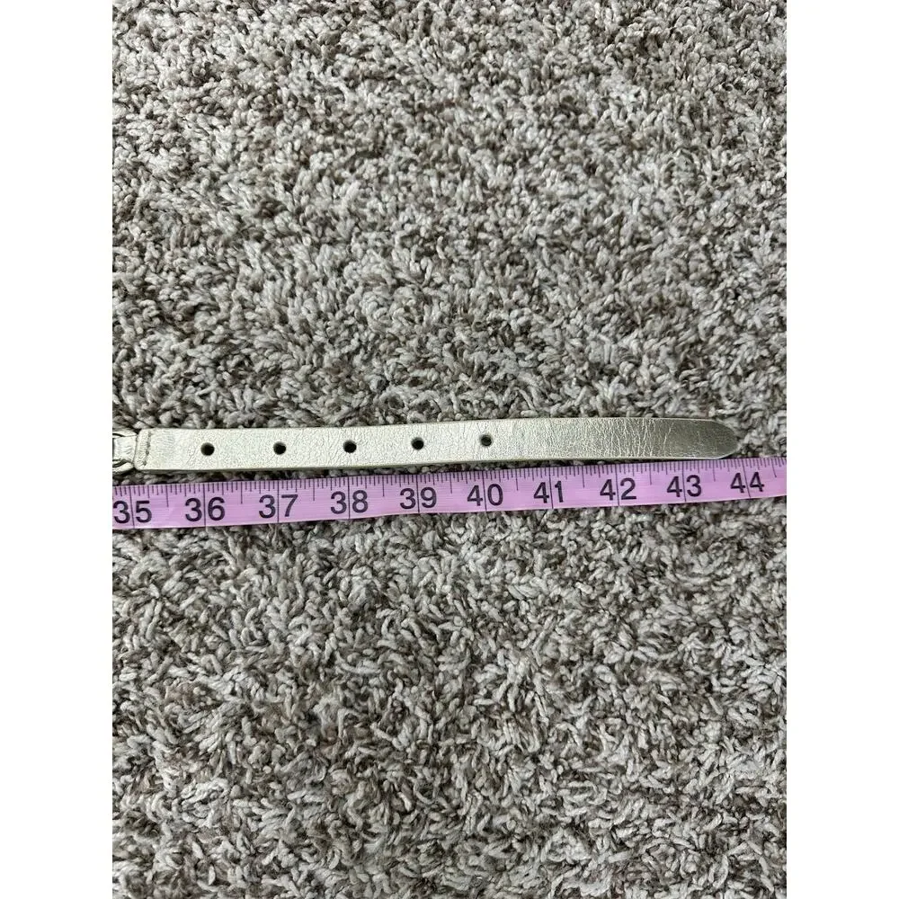 Michael‎ Kors Womens Fashion Belt Metallic Adjustable Buckle Size Large